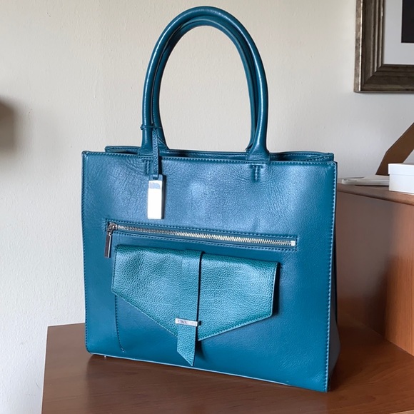 Halogen Handbags - Halogen Leather Tote